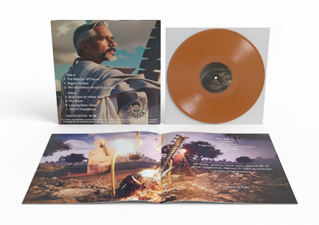 Mr. Knee “The Watcher Of Traces” LP, Brown Vinyl, Limited