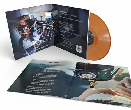 Mr. Knee “The Watcher Of Traces” LP, Brown Vinyl, Limited